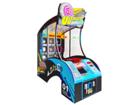 Prix d'usine à pièces Simulateur d'arcade de billet de disque ultime Machine de jeu de lancer de rachat de carnaval en bois adaptée aux enfants