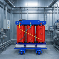 Transformateur sec de petite taille 80 kVA à résine coulée - Certifié TUV, Économie d'énergie, Alimentation électrique pour immeubles de grande hauteur