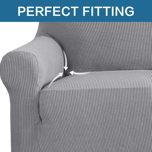 Funda de Sofá Elástica de 4 Piezas en Oferta, Funda de Sofá Jacquard Elástica para Sofás de 3 Plazas, Funda de Sofá Elástica para Sala de Estar - Product Image 4