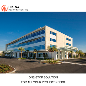 Сборный жилой коммерческий дом трехэтажные офисные здания стальная конструкция сборный жилой дом - Product Image 1