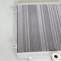 Enfriador de Aceite Hidráulico de Aluminio, Intercambiador de Calor para Miniexcavadora, Radiador de Acero para Equipos Pesados de Energía Eólica