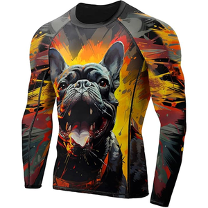 ชุดต่อสู้แขนยาวสำหรับผู้ชายประสิทธิภาพสูงชุดป้องกันการผดผื่นพร้อมคุณสมบัติระบายอากาศการเย็บตามสั่งระดับพรีเมียม - Product Image 1