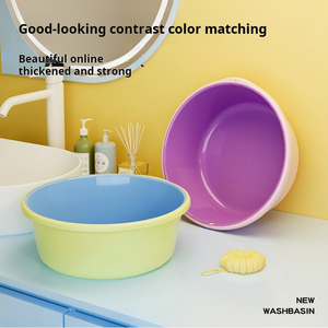 <span class=keywords><strong>Vasca</strong></span> di lavaggio in plastica portatile Extra-Large addensata per <span class=keywords><strong>una</strong></span> maggiore durata-per uso domestico in dormitorio - Product Image 2