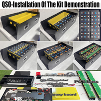QSO Vide 48V 16S Diy Kit Caja Batterijbox Dyi 280Ah 314Ah 51.2V Lfp Batteriekasten V2 16Kwh 15Kwh Lifepo4 Xr07 Batterie Box Rack