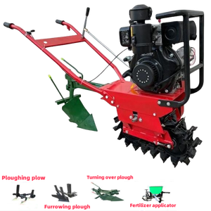 Autopropulsé <span class=keywords><strong>pour</strong></span> l'agriculture et les travaux de fossé Lanceur agricole Motoculteur rotatif Petite machine à micro puissance avec moteur central - Product Image 2