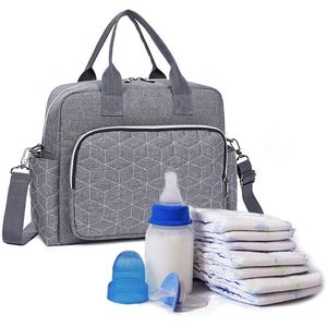 Bolsa de pañales de gran capacidad de alta calidad, bolsa de pañales Oxford para bebé, bolsa de momia para cochecito, bolsas de maternidad para mamá, bolsas de compras - Product Image 1