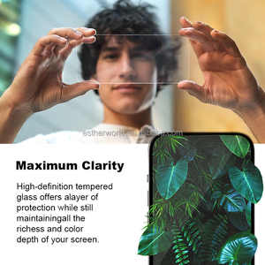 <span class=keywords><strong>Film</strong></span> de protection en verre trempé pour téléphone portable, ultra-fin, anti-reflet, anti-traces de doigts, dureté 9H, bords arrondis 2.5D, vente en gros - Product Image 5