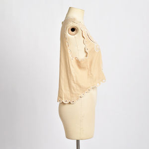 Prix compétitif Qualité supérieure Vêtements pour femmes Vente en gros 55% Lin 45% Viscose Casual Top sans manches - Product Image 2