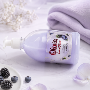Jabón Líquido Humectante Delicado con Mousse de Mora, Glicerina y Extractos de Frutas 500 ml Olivia Love & Fruttis - Product Image 2