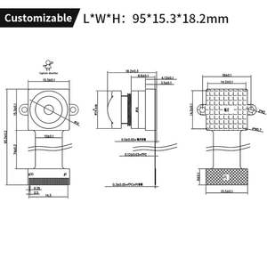 YE 8 Millionen Niedriglicht-HDR-Gesichtserkennung IMX415 Action-Kamera FPC 4K-Kameramodul Mipi - Product Image 2