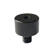 Adaptateur de vis de trépied unique en alliage d'aluminium, filetage 4mm M4 1/4, pour fixation de caméra sur tableau de bord, pare-brise, support de téléphone de voiture