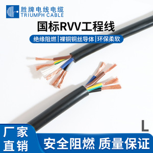 Valvoline Rvv Pure Copper Power Cable 2 Core 0.5mm 1.5mm 4mm With Sheathing For Equipment Wiring - Product Image 5