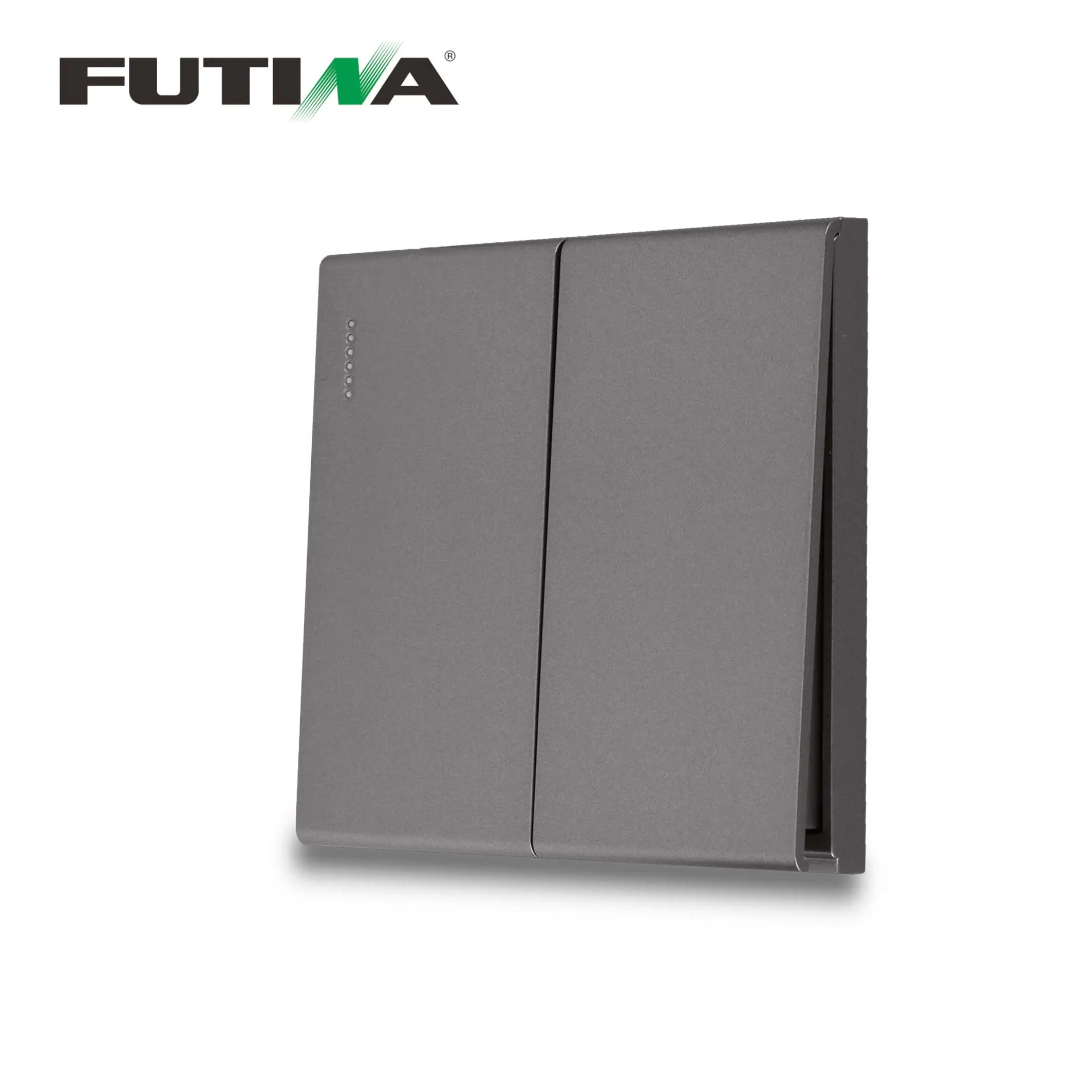 FUTINA Luxury Modern Wall Switch Push Button Electric Lighting Wireless Switch For Home Uk Standard