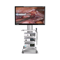 Source de lumière froide LED endoscopique médicale de haute qualité avec écran tactile et réglage de la luminosité pour la chirurgie ORL, la laparoscopie et l'arthroscopie