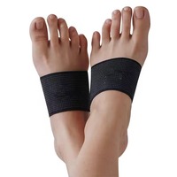 Manchons de soutien compressifs pour la voûte plantaire, soulagement de la fasciite plantaire, soutien rembourré pour arches tombantes et problèmes de pieds douloureux, pour hommes et femmes