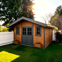 Abri de jardin en aluminium durable avec structure en WPC - Facile à assembler - Mobilier de jardin professionnel
