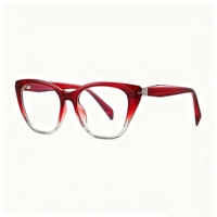 Monture de lunettes œil-de-chat pour femme en gros, en TR90 léger, plusieurs couleurs au choix, monture optique tendance