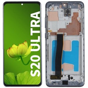หน้าจอแอลซีดีสำหรับซัมซุง S20อัลตร้าสกรีนสำหรับซัมซุงกาแล็คซี่ S20อัลตร้า5กรัมดิสเพลย์ OEM ไม่มีกรอบ - Product Image 1