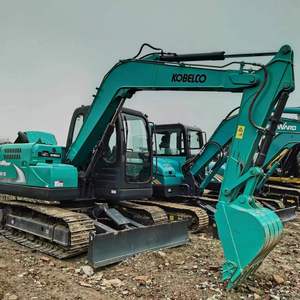 Excavatrice Kobelco SK75 d'occasion pour travaux de construction, haute efficacité et performance stable, en stock - Product Image 3