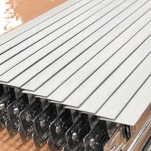 Hot Sales From China White Flat <strong>Suspension</strong> <strong>Ceiling</strong> <strong>System</strong> with <strong>T</strong> Bar Steel <strong>Grid</strong> 600*600mm Galvanized Steel Tiles High Visibility - Product Image 1