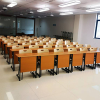 Meubles scolaires, bureau et chaise en bois pour étudiants, chaise d'étude pour étudiants aux Philippines avec table