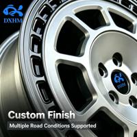 Jantes tout-terrain pour pick-up, SUV, 4x4, 17, 18, 20 pouces, 17x9, 5x127, jantes en alliage forgé Beadlock, couleur gunmetal, pour Comanche MJ Toyota