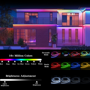 ไฟนีออน DMX512 <span class=keywords><strong>RGB</strong></span>/RGBW แบบยืดหยุ่น 24V แถบไฟ LED อัจฉริยะ กันน้ำ IP67 สำหรับ KTV, ห้างสรรพสินค้า, โครงการไฟส่องสว่างอาคาร - Product Image 3