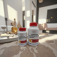 Comprimés de vitamines du complexe B en marque privée 2026, OEM ODM, 550 mg, complément de vitamine B pour les importateurs et les grossistes