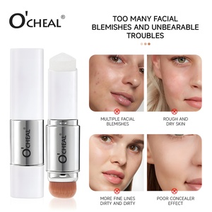 Barra de Maquillaje de Doble Punta con Brocha, Resistente al Agua, Duradera, Brillante y Práctica, en Oferta - Product Image 2