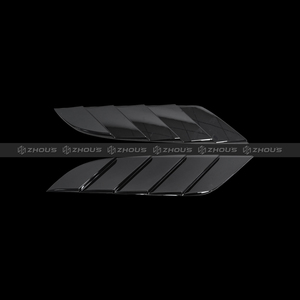 Cubierta Decorativa para Ventilaciones del Capó Delantero del Coche, Rejilla de Ventilación para el Capó del Motor, para <span class=keywords><strong>Land</strong></span> <span class=keywords><strong>Rover</strong></span> <span class=keywords><strong>Defender</strong></span> 90 110 <span class=keywords><strong>130</strong></span> <span class=keywords><strong>2022</strong></span> - Product Image 3