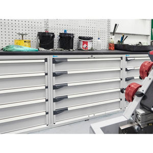 Fami Master 714x726x1000mm grey <b>chest</b> of <b>drawers</b> with 7 adjustable <b>drawers</b> - Product Image 6