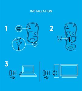 Logitech M220 Chuột Không Dây Không Dây Im Lặng Đối Xứng <span class=keywords><strong>2.4</strong></span> <span class=keywords><strong>Ghz</strong></span> Chính Hãng Cho Máy Tính Để Bàn Và Máy Tính Xách Tay - Product Image 4