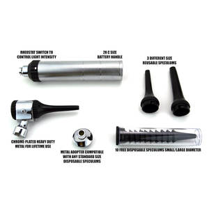 Juego de Diagnóstico ENT de Alta Calidad OEM en Oferta, Espéculos de Acero Inoxidable, Instrumentos Quirúrgicos ENT, Esterilización a Alta Temperatura - Product Image 2