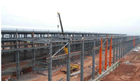 Puente de Estructura de Acero Prefabricado de Bajo Costo, Ligero y Resistente, Personalizado, de Múltiples Pisos, para Taller de Acero, de Instalación Rápida