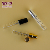 Botol Semprot Kaca Tabung Kosong Logo Kustom 2ml hingga 10ml Pompa Kabut Halus Aluminium Mini Atomizer Parfum Perjalanan