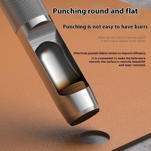 Diy Belt Punch Kit with Hollow Punching <b>Tool</b> Set Steel Oxford Cloth Bag Puncing Machine - Product Image 5