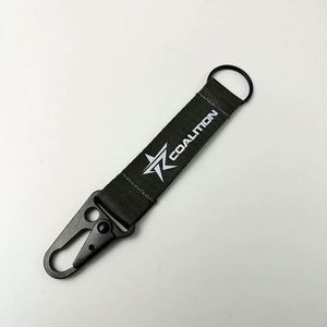 <b>Custom</b> Motorcycle Key Embroidery Buckle Carabiner Hook Clip Label Trend Pendant <b>Keychain</b> - Product Image 2