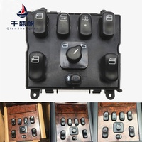 Interruptor de control de ventanas y elevador de vidrios para piezas de automóviles Mercedes Benz, compatible con la fábrica 1638206610