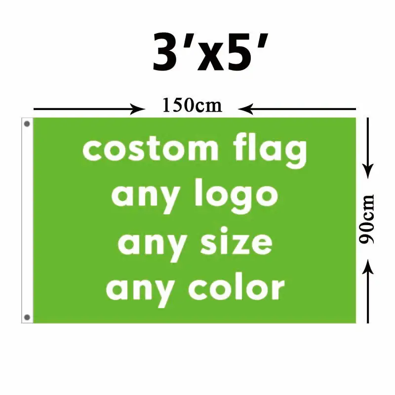 pole Flags Street Parade-Flags Campaign Banner Hanging For Door And Roof 3x5ft flag