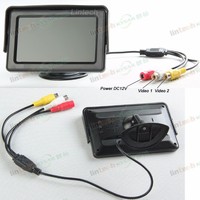 Sistema de Asistencia de Estacionamiento con Cámara de Visión Trasera de 12V para Toyota Hilux 2019, Skoda Octavia, Fortuner