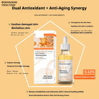 Sérum OEM Marque Privée 30ml à l'Extrait Végétal Naturel, Vitamine B5, Niacinamide et Collagène Hydrolysé pour le Contrôle du Sébum et Anti-Acné