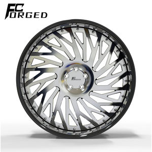 Rodas Forjadas de 2 Peças com Borda Profunda Extrema de 24, 26, 28, 30 Polegadas e Borda de 10 ou 12 Polegadas - Product Image 1