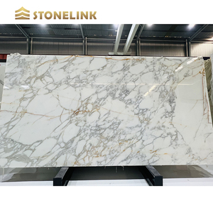 Calacutta Vàng phiến đá cẩm thạch tĩnh mạch calacatta đá cẩm thạch sang trọng lớn cho phòng tắm phòng khách trong nhà - Product Image 1