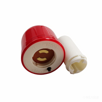 Luz de Advertencia de Tráfico LED Mini de Bajo Consumo, Lámpara Estroboscópica Roja para Conos de Seguridad, Obras Viales y Sitios Industriales