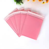 TT Producido Mailer Bolsa de paquete de burbujas Entrega Verde/Rosa/Naranja Sobre Bolsa de embalaje de burbujas de plástico con logotipo