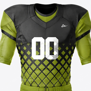 Newest Style Comfortable American Football Uniform Latest Design Adult American Football Uniform with Customized Logo - Product Image 4