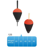 Bobbes – matériel de pêche de couleur noir Orange, flotteur de pêche EVA, bouée de pêche