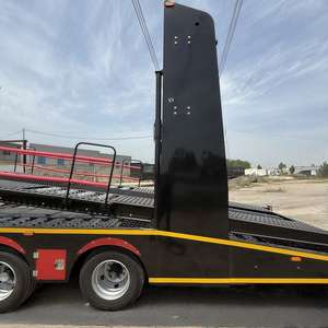 Remolque de Transporte de Autos Metálico Personalizado, de Doble Plataforma con Rampa, el Más Vendido - Product Image 6