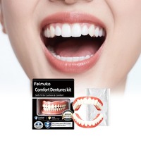 Ensemble de prothèses dentaires confortables - Ajustement stable, confortable et esthétiquement naturel pour un confort quotidien et l'amélioration de l'apparence des dents