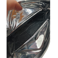 Sac isotherme robuste en feuille d'aluminium, pochette auto-gonflante en mousse PU personnalisée pour la livraison de fruits de mer frais et la conservation au froid